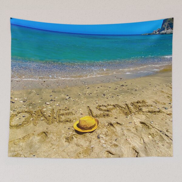 Item preview, One Love Beach Sand  designed and sold by BeCarpeDiem.