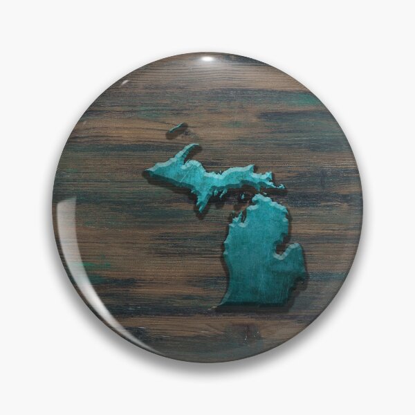 Item preview, Michigan State Shape Teal designed and sold by Jared Davies.