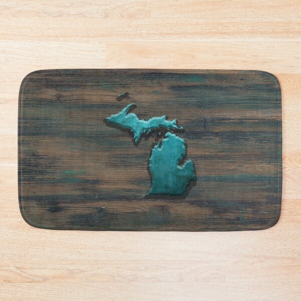 Item preview, Michigan State Shape Teal designed and sold by Jared Davies.