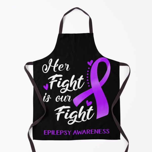 Item preview, Her Fight Is Our Fight Epilepsy Awareness designed and sold by hvoid41.