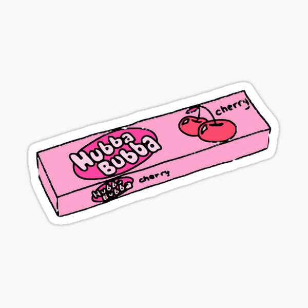 Hubba Bubba Sticker By Kskorupski Redbubble