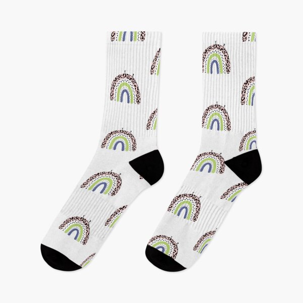 Item preview, Leopard Rainbow Hiking Design for Women designed and sold by Woggy-Doodles-.