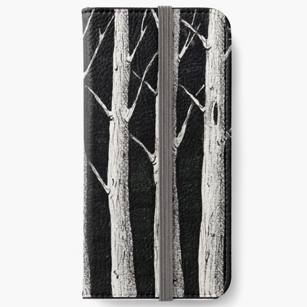 Dark woods iPhone Wallet