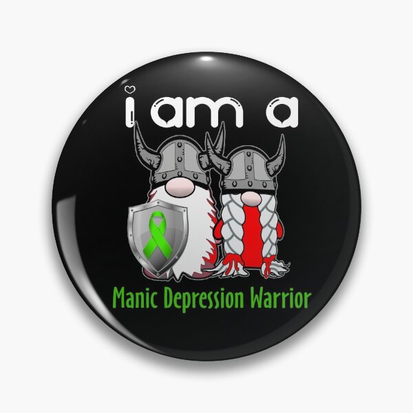 Item preview, I Am A Manic Depression Warrior Support Manic Depression Fighter Gift designed and sold by radianen.