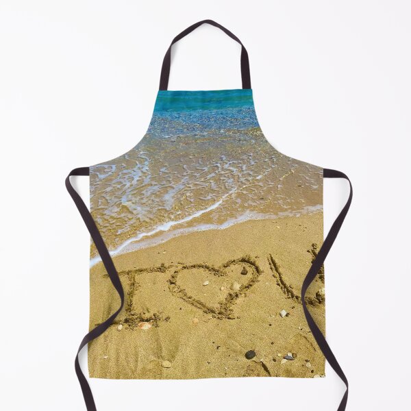 Item preview, I Love U Beach Sand designed and sold by BeCarpeDiem.