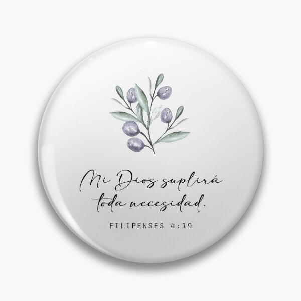 Item preview, Filipenses 4 19, Spanish Bible Verse designed and sold by Aryam Quotes.