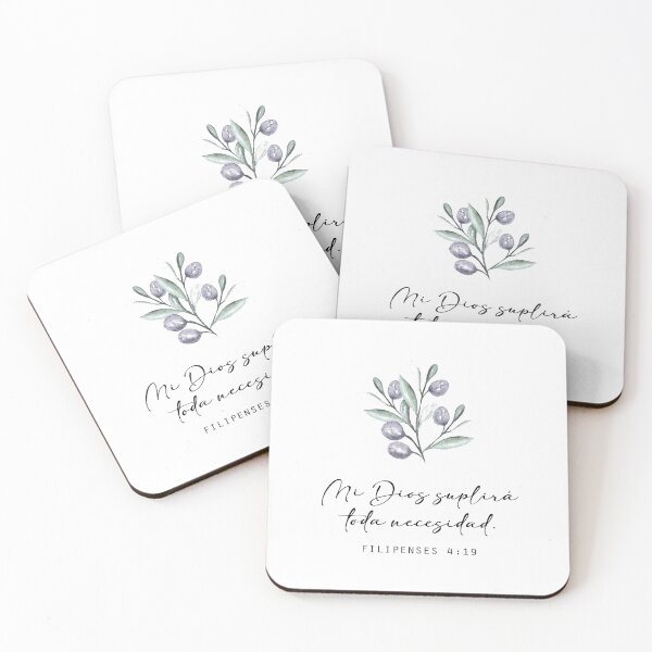Item preview, Filipenses 4 19, Spanish Bible Verse designed and sold by Aryam Quotes.
