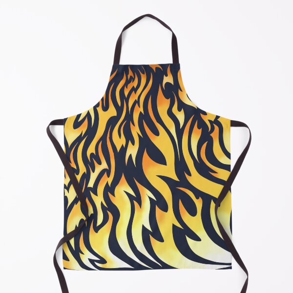 Item preview, Dancing Flames Print (Blue) designed and sold by M.R. Spann.