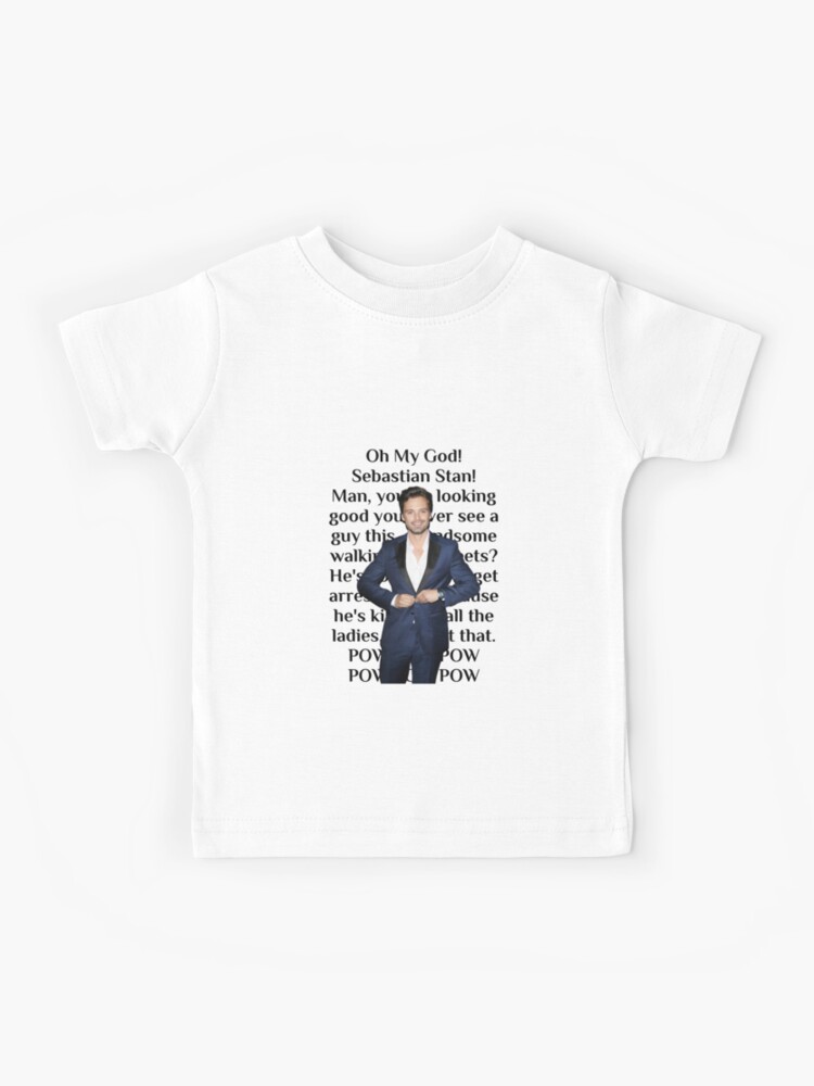OMG Sebastian Stan | Kids T-Shirt
