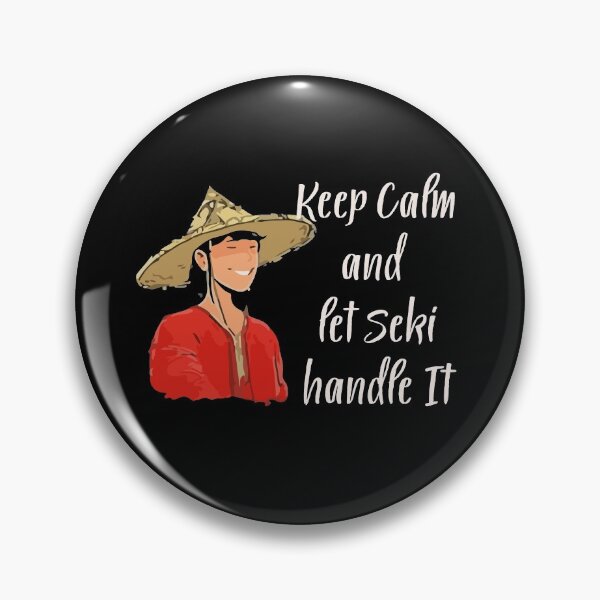 Item preview, keep calm and be seki funny designed and sold by wilkerson651f.
