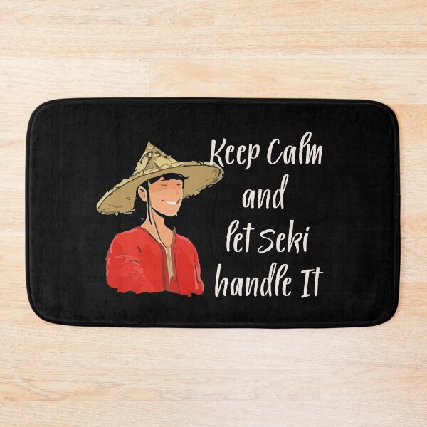 Item preview, keep calm and be seki funny designed and sold by wilkerson651f.