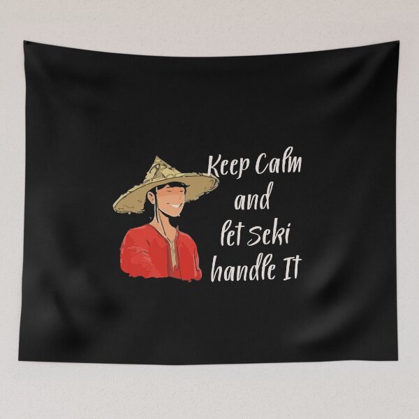 Item preview, keep calm and be seki funny designed and sold by wilkerson651f.