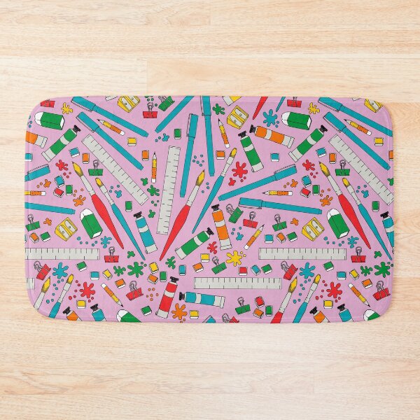 Item preview, Coloured Art Supplies Pattern designed and sold by JulieSpriddle.