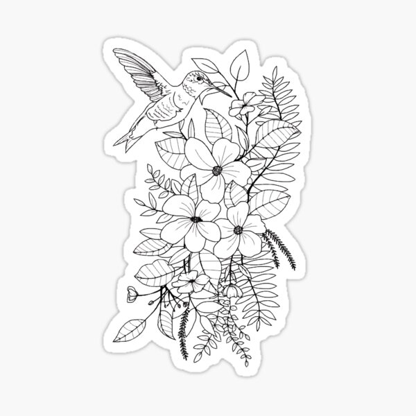Hummingbird Sticker