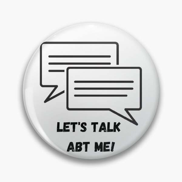 Item preview, Let's Talk About Me:  Speech Bubble On Top designed and sold by LoveGen.