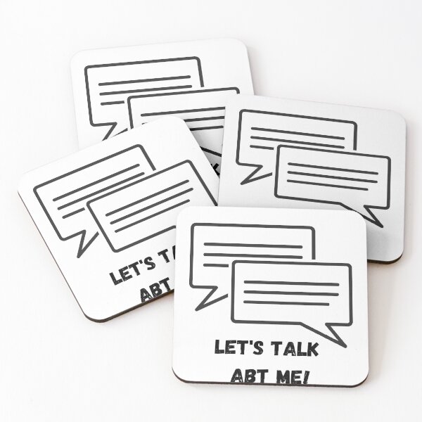 Item preview, Let's Talk About Me:  Speech Bubble On Top designed and sold by LoveGen.