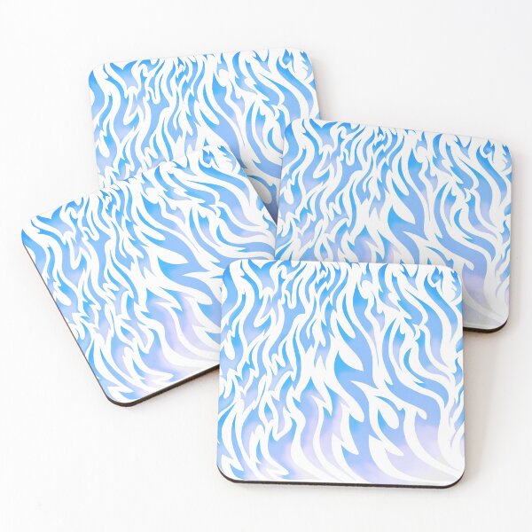 Item preview, Dancing Blue Flames Print designed and sold by M.R. Spann.