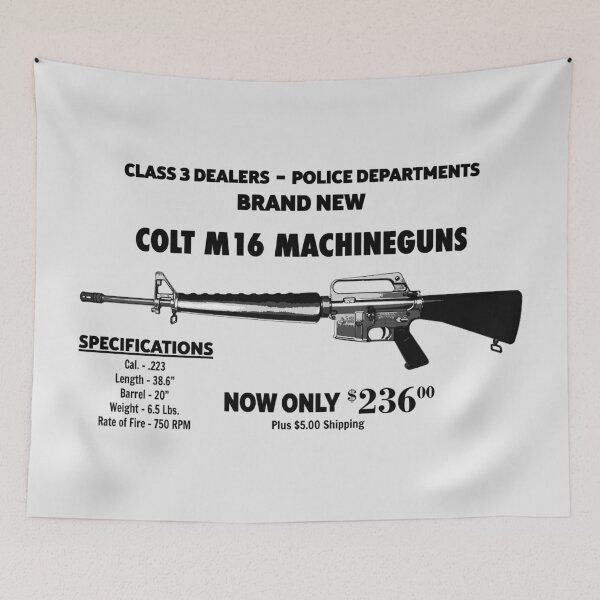 Item preview, COLT M16 Advertisement designed and sold by muwumbe.