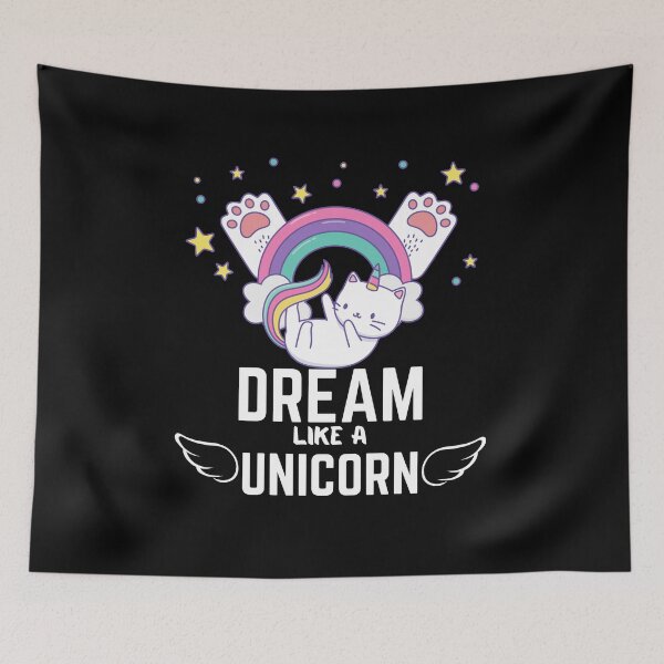 Item preview, Unicorn dreaming designed and sold by PeaceyArt.