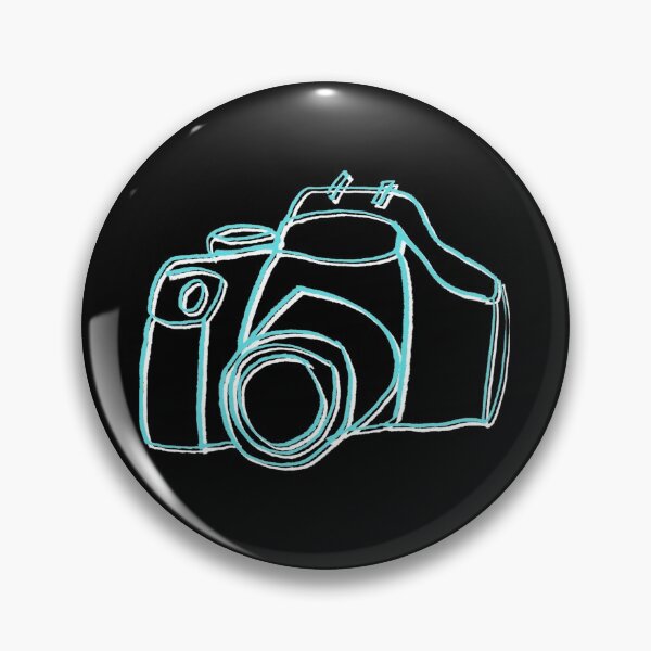 Item preview, Minimal Camera Line Art designed and sold by badlydrawnbabe.