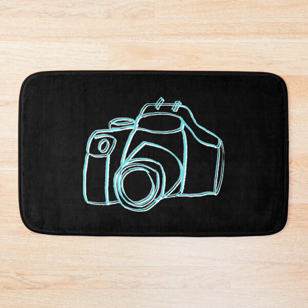 Item preview, Minimal Camera Line Art designed and sold by badlydrawnbabe.