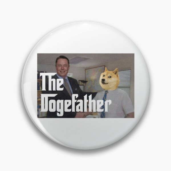 Item preview, Dogefather hand shake designed and sold by Gawop.