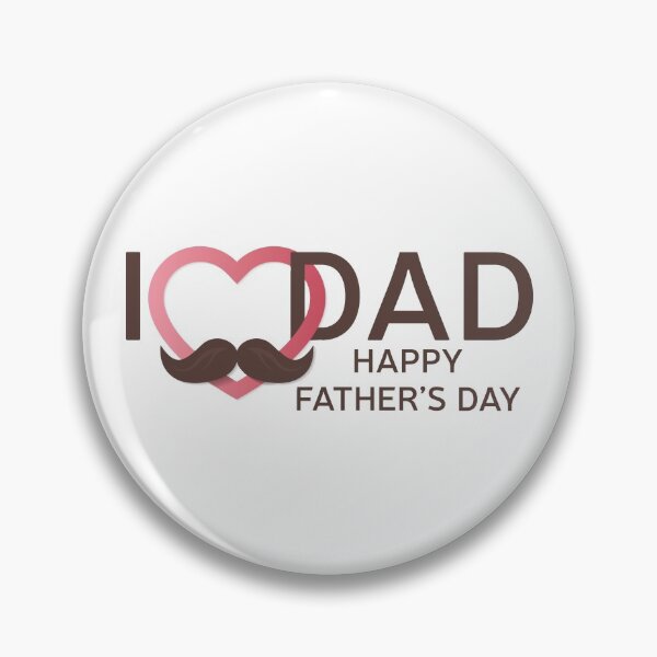 Item preview, I love Dad Happy Father`s Day designed and sold by TamGustam.