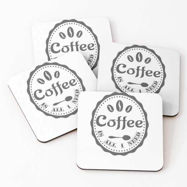 Item preview, COFFEE IS ALL I NEED designed and sold by NexiPrint.