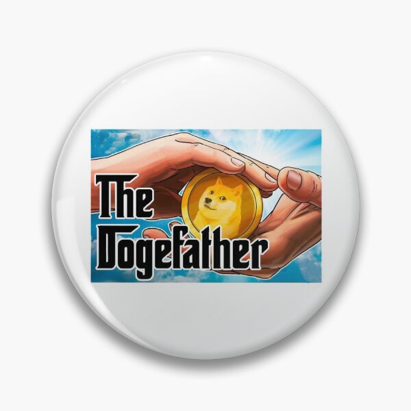 Item preview, Dogefather sky handshake designed and sold by Gawop.
