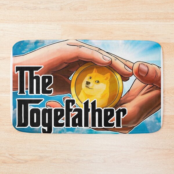 Item preview, Dogefather sky handshake designed and sold by Gawop.