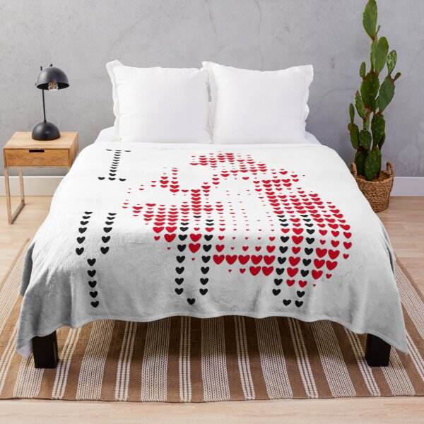 Item preview, I Love You / Loveheart / Black & red heart raster designed and sold by in-vectors.