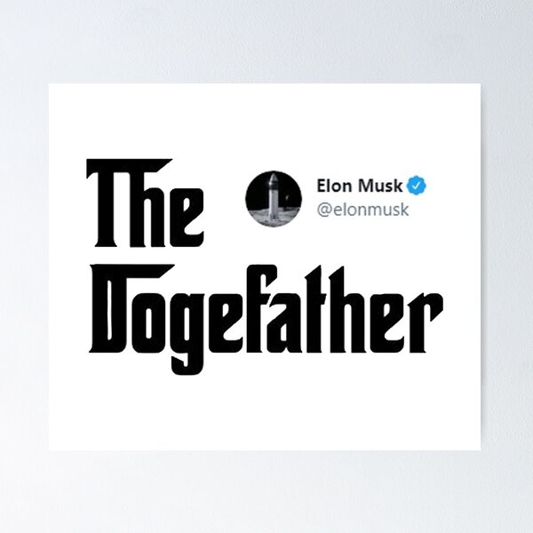 Item preview, Dogefather twitter designed and sold by Gawop.