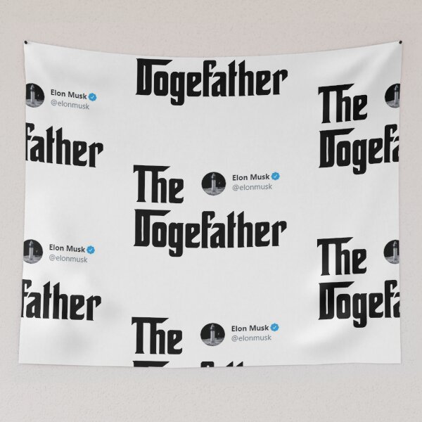 Item preview, Dogefather twitter designed and sold by Gawop.
