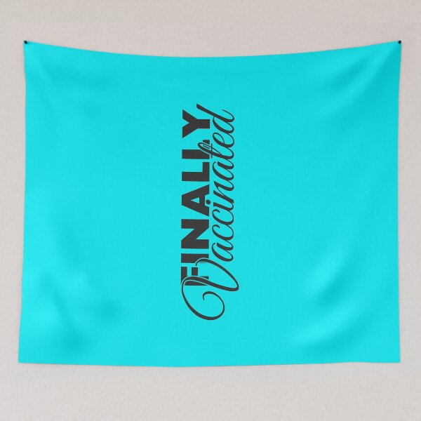 Item preview, Finally Vaccinated - Vertical Black designed and sold by crazycollective.