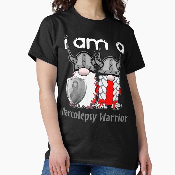 Vista previa del artículo con la obra «Soy un guerrero de la narcolepsia Apoyo a los luchadores contra la narcolepsia Regalo», diseñado y vendido por radianen.