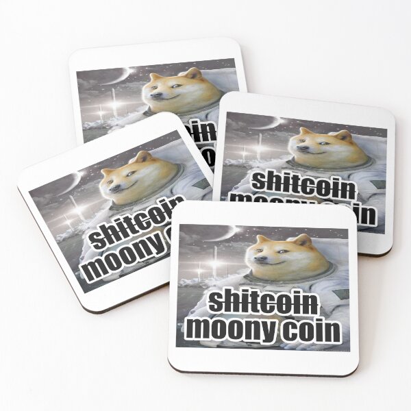 Item preview, Dogecoin = moon designed and sold by Gawop.
