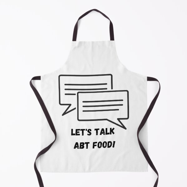 Item preview, Let's Talk About Food: Speech Bubble On Top designed and sold by LoveGen.