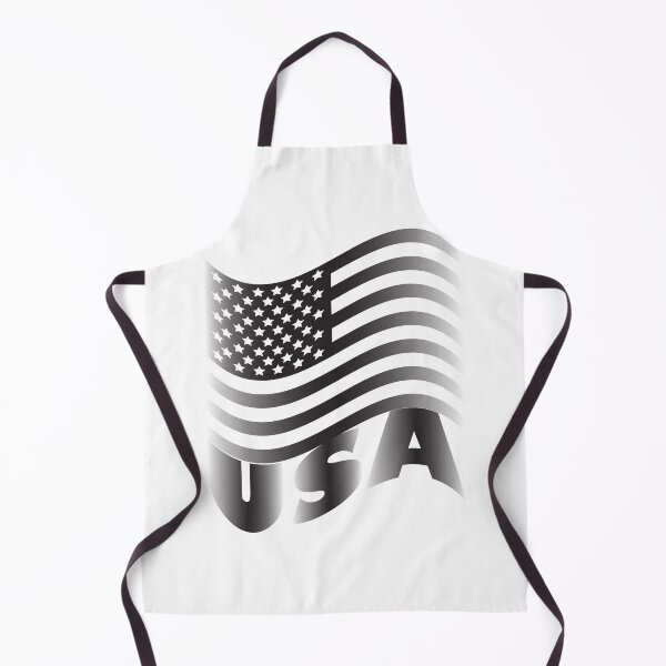 Item preview, Black and white USA Flag and USA lettering designed and sold by Murza.