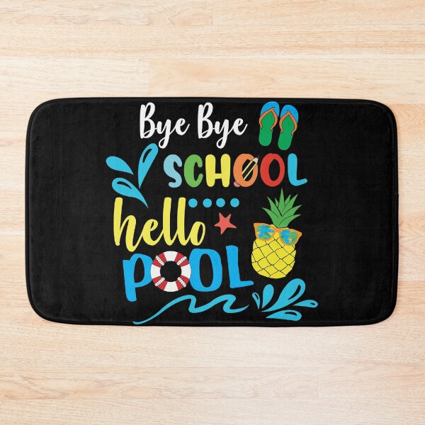 Item preview, bye bye school hello pool  designed and sold by bitstudio.