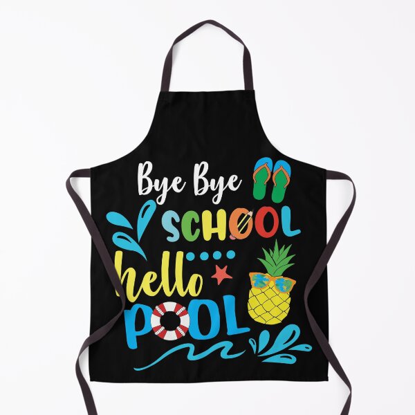 Item preview, bye bye school hello pool  designed and sold by bitstudio.