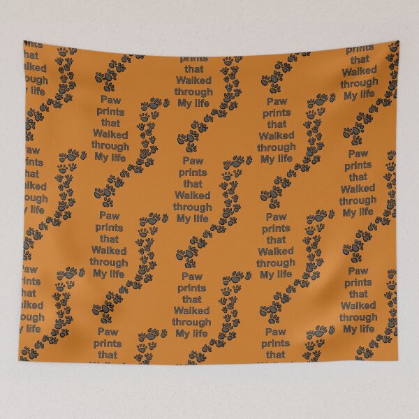 Item preview, Paw print that walked through my life designed and sold by MA-DREAMER.
