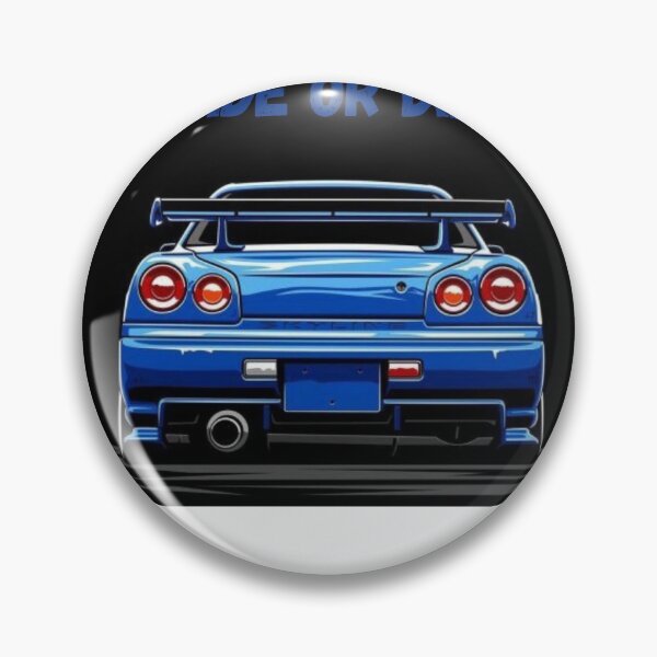 Item preview, Nissan skyline R34, 'ride or die' t-shirt designed and sold by oldschoolway.