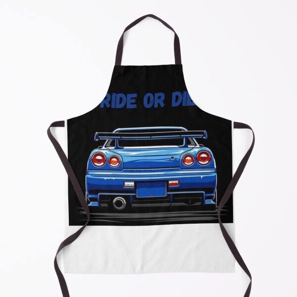 Item preview, Nissan skyline R34, 'ride or die' t-shirt designed and sold by oldschoolway.