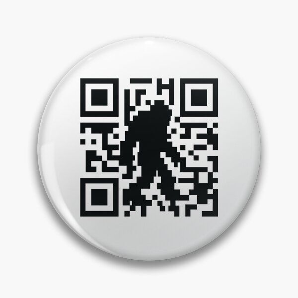 Item preview, Bigfoot Sasquatch QR Code designed and sold by Maria Garcia.