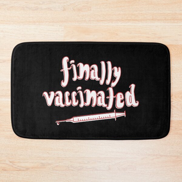 Item preview, Finally Vaccinated - Red designed and sold by crazycollective.