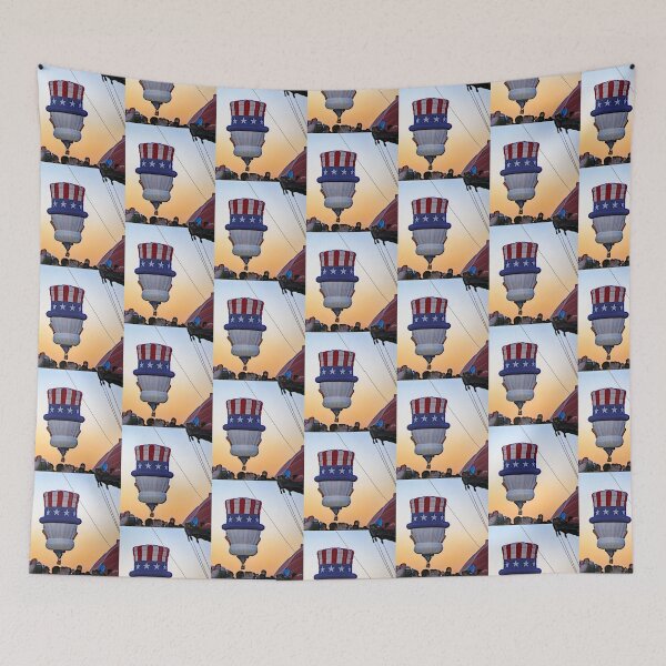 Item preview, Uncle Sam Hot Air Balloon designed and sold by CarolM.