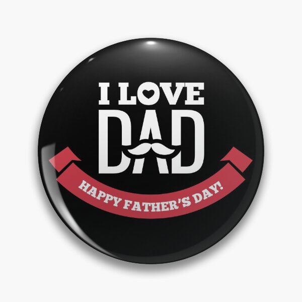 Item preview, Hipster Mustache I love dad Happy Fathers Day designed and sold by TamGustam.