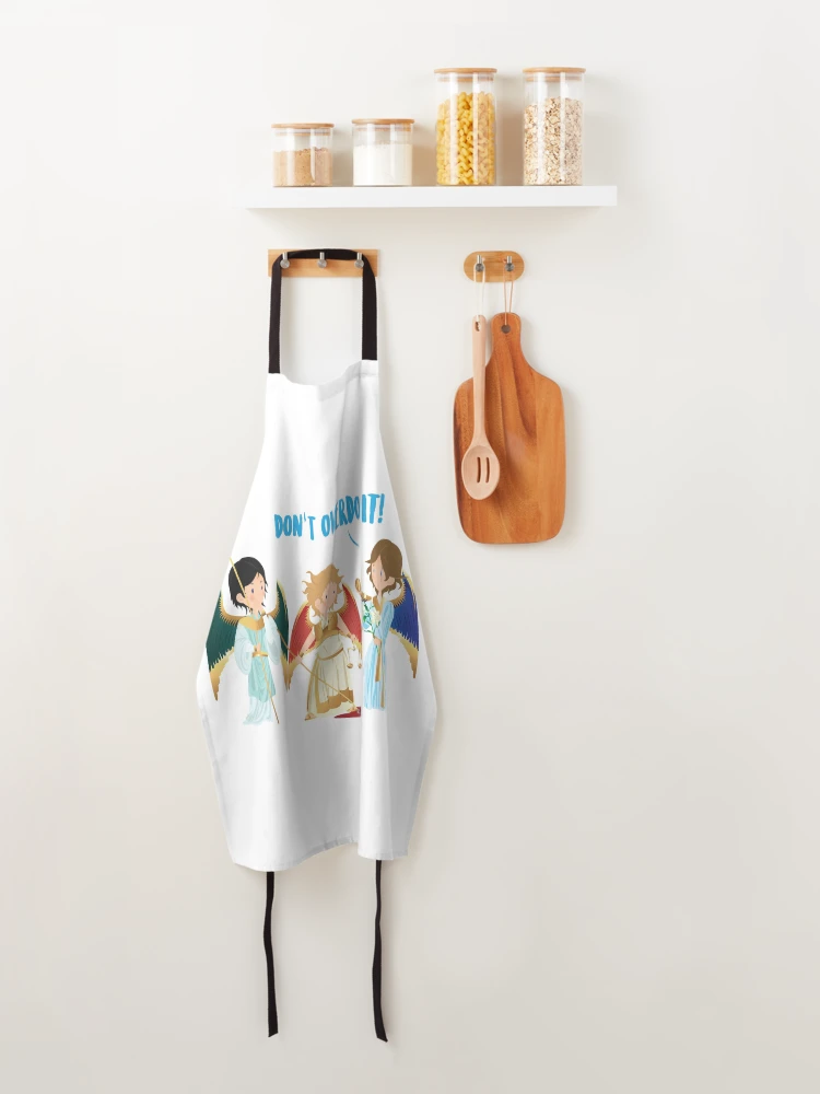 Thumbnail 4 of 6, Apron, Angeles. Angels designed and sold by AlMAO2O.