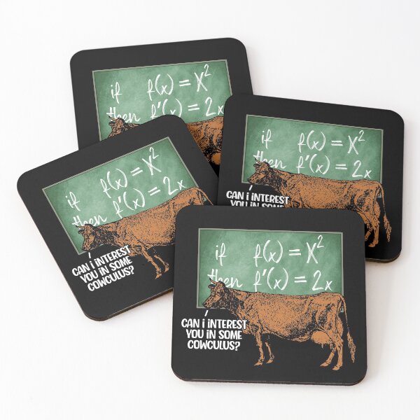 Item preview, Cowculus, Funny Math Gift designed and sold by FuntasticDez.