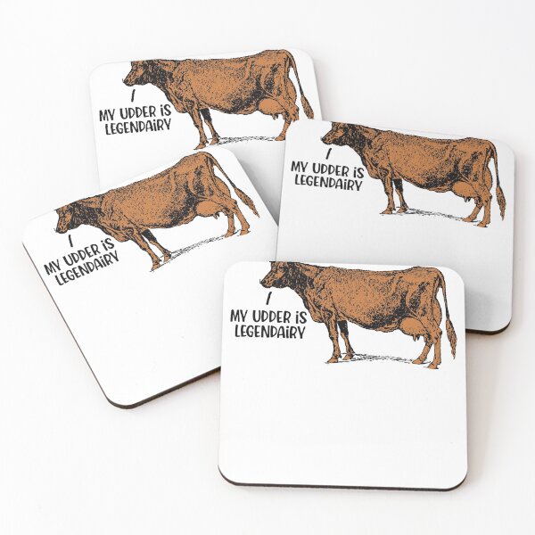 Item preview, My Udder Is Legendairy, Funny Cow designed and sold by FuntasticDez.